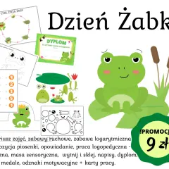 Kompletny scenariusz zajęć na dzień żaby - pomysły i zabawy dla przedszkola