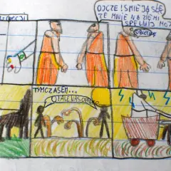 Twórczy komiks o Heliosie i Faetonie - fascynująca lekcja mitologii greckiej
