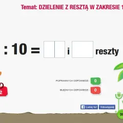 Dzielenie z resztą online: najprostszy sposób na naukę matematyki