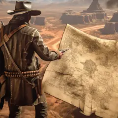 Red Dead Redemption 2 legendarne zwierzęta - Mapa RDR2