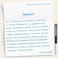 Jak poprawnie zapisać mieszkanie w testamencie - gotowy wzór dokumentu