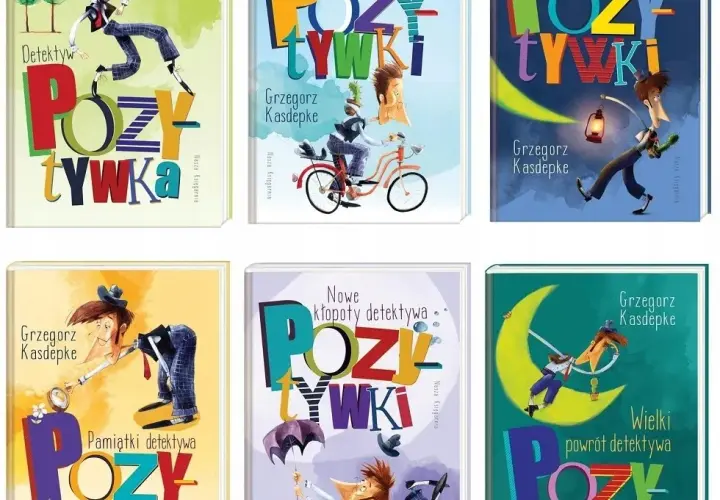  Książki Grzegorza Kasdepke, autora Detektywa Pozytywki i Przygody Koziołka Matołka | Kup online