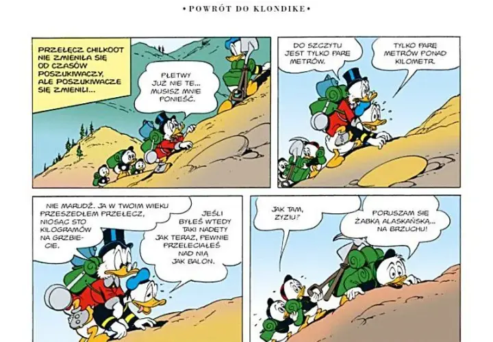 Historia polskiego komiksu o Kaczorze Donaldzie i jego rodzinie w Kaczogrodzie