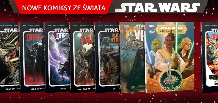 Star Wars komiks - najpopularniejsze serie i gdzie je znaleźć w Polsce