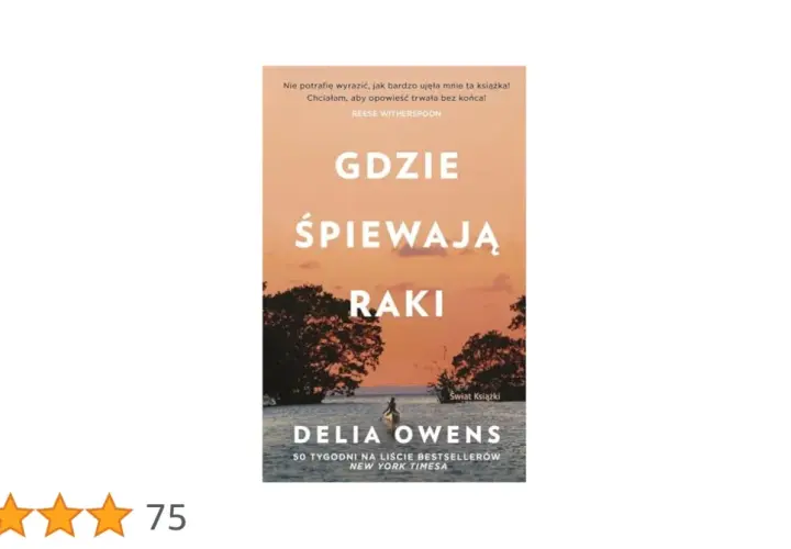 Książka Gdzie śpiewają raki - Tam, gdzie raki śpiewają