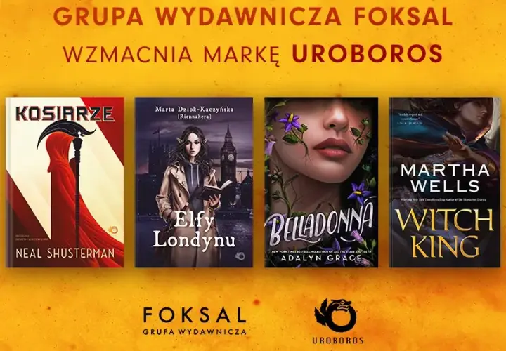  Uroboros – najlepsze wydawnictwo fantastycznonaukowe | Czytelnia.pl