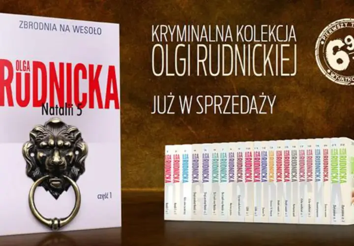  Olga Rudnicka - Wszystkie książki polskiej pisarki - Rudnicka