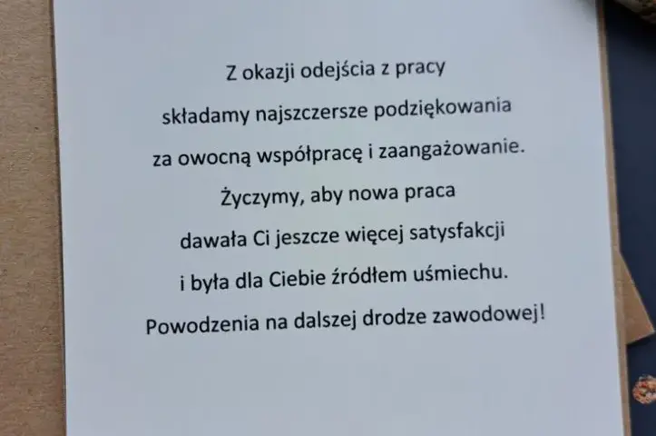 Profesjonalny list pożegnalny do pracy: podstawy i zasady tworzenia