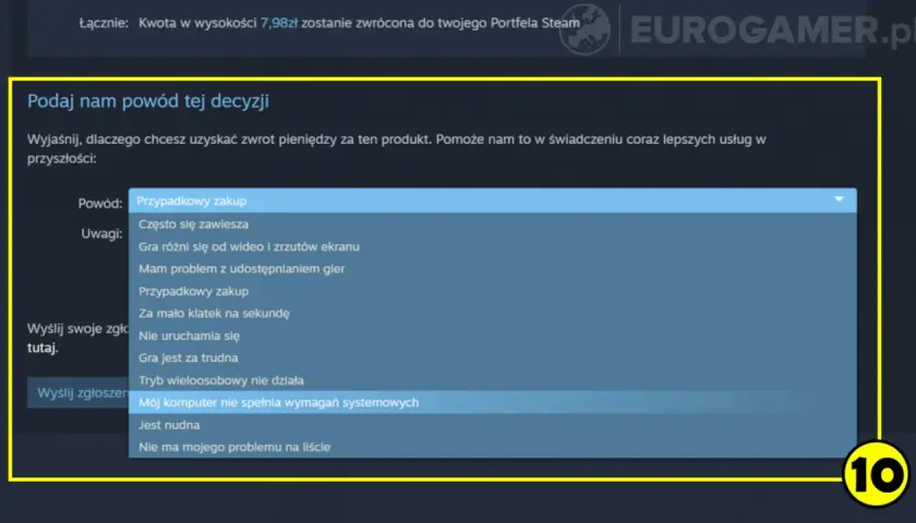 Zwrot na Portfel Steam: Pieniądze w 24h? Sprawdź, ile czekasz!