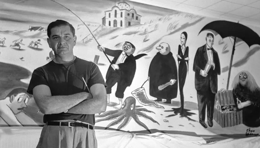 Historia rodziny Addamsów w komiksach - od groteski po ikony popkultury