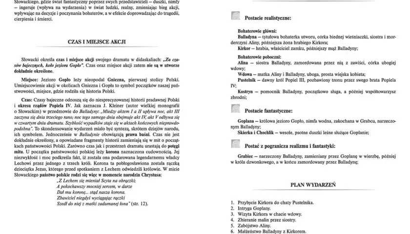 Motywy w Balladynie: Guilt, kara i ich znaczenie w dramacie Słowackiego