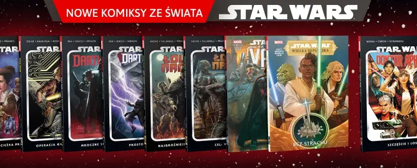 Star Wars komiks - najpopularniejsze serie i gdzie je znaleźć w Polsce