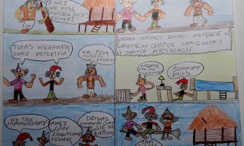 Jak narysować komiks do szkoły Kajko i Kokosz – proste kroki i porady