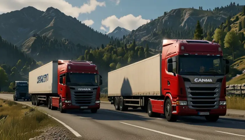 Scania to najlepszy ciągnik w Euro Truck Simulator 2? Porównanie