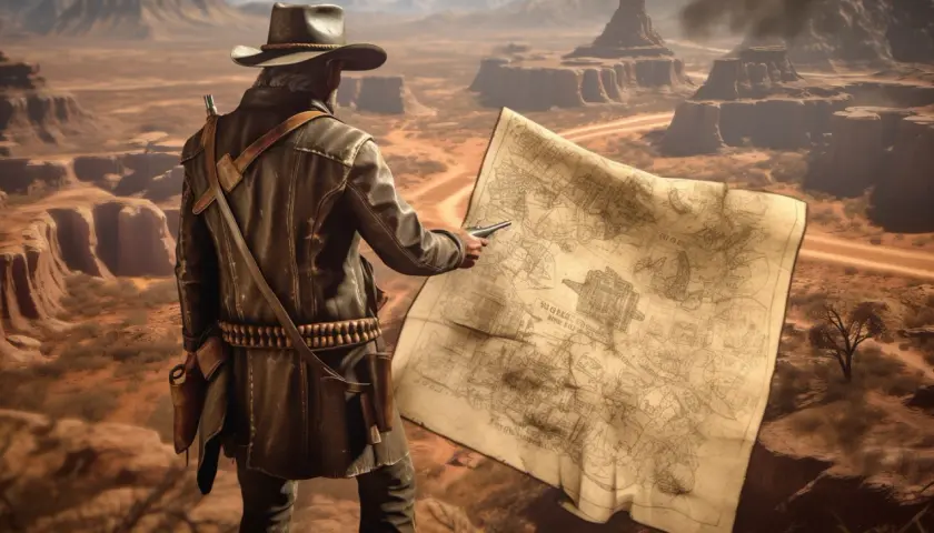 Red Dead Redemption 2 legendarne zwierzęta - Mapa RDR2