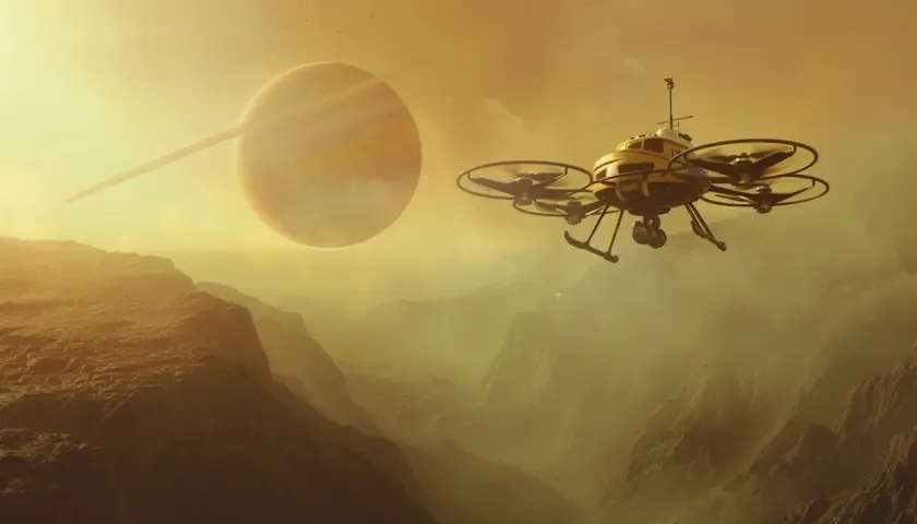 NASA wysyła dron Dragonfly na Tytana – niesamowita misja eksploracji księżyca Saturna