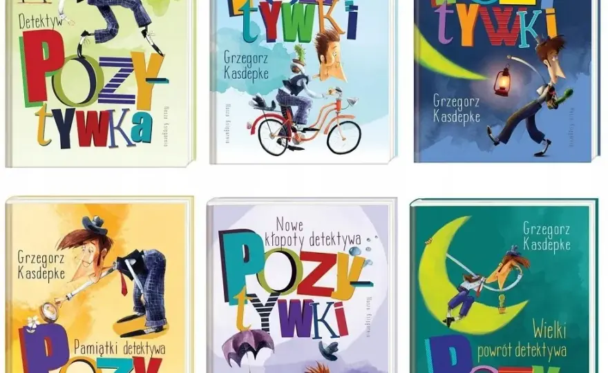  Książki Grzegorza Kasdepke, autora Detektywa Pozytywki i Przygody Koziołka Matołka | Kup online