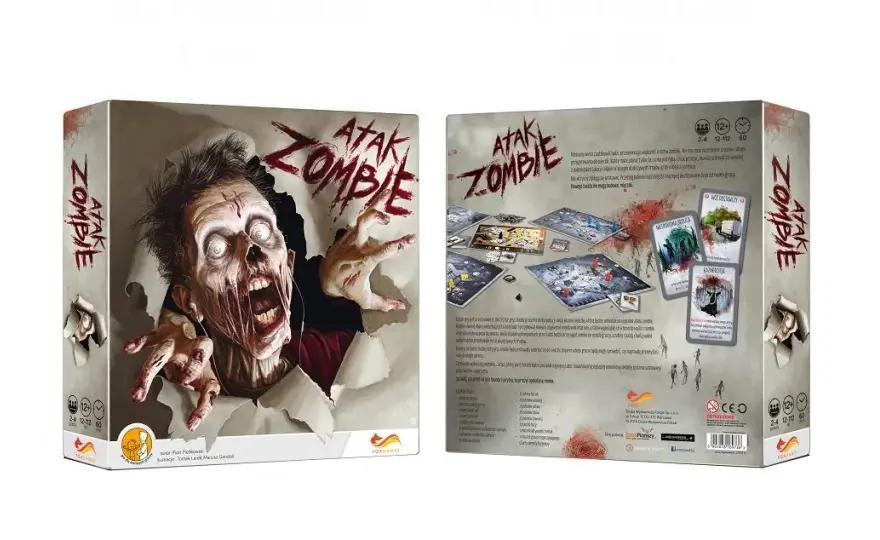  Atak Zombie - Najlepsza Gra Planszowa o Zombie