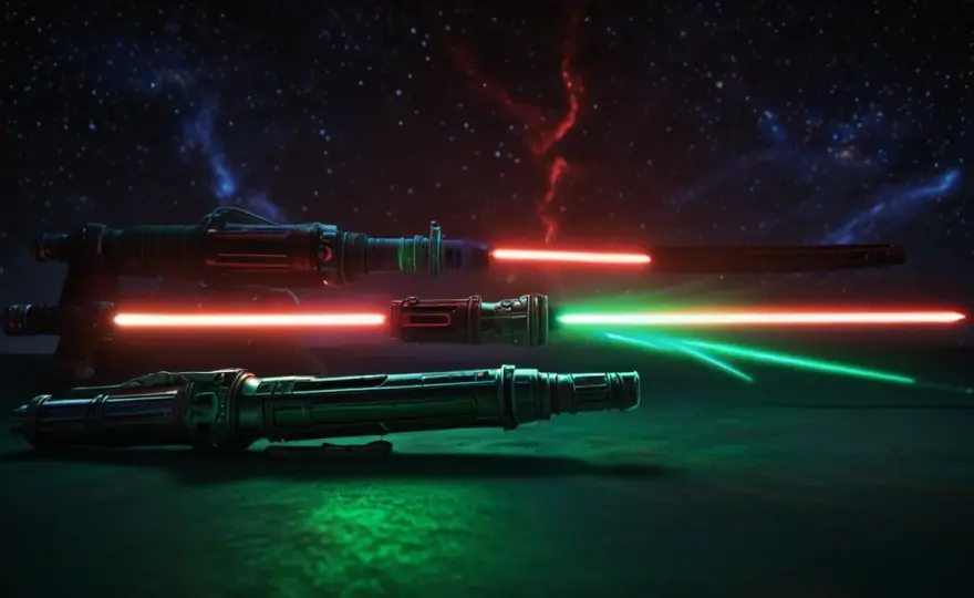 Co kolory mieczy świetlnych zdradzają o Jedi i Sithach? Analiza lore