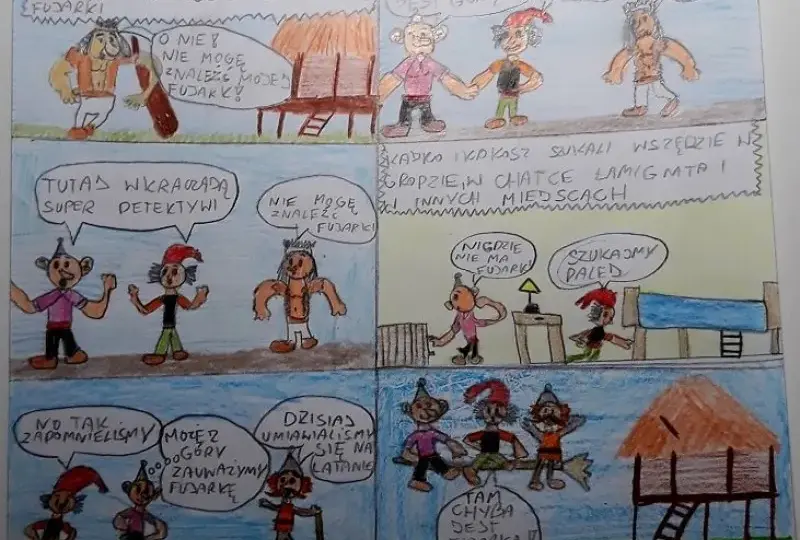 Jak narysować komiks do szkoły Kajko i Kokosz – proste kroki i porady