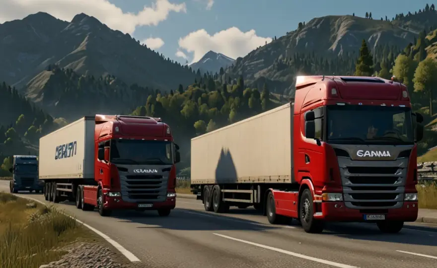 Scania to najlepszy ciągnik w Euro Truck Simulator 2? Porównanie