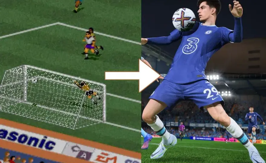 Jak zmieniała się FIFA od 2000 do 2005 roku? Retrospekcja fanów