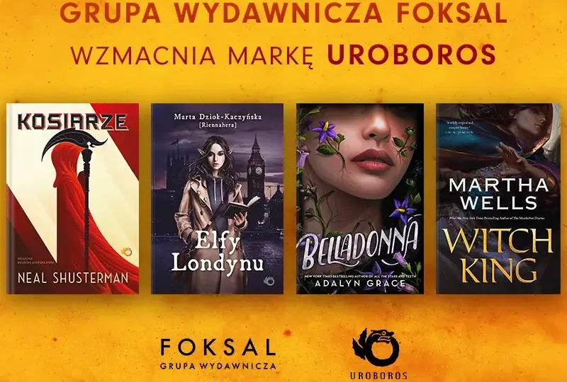  Uroboros – najlepsze wydawnictwo fantastycznonaukowe | Czytelnia.pl