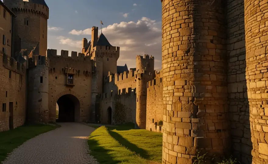  Zamek Carcassonne - Historia i ciekawostki o średniowiecznej twierdzy w Francji