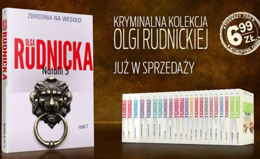  Olga Rudnicka - Wszystkie książki polskiej pisarki - Rudnicka