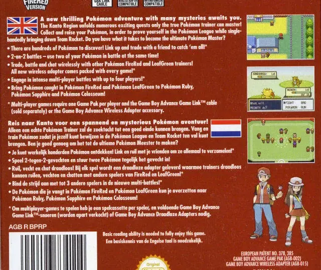Pokemon Fire Red na GBA: Czy to prawdziwy szczyt ewolucji serii?