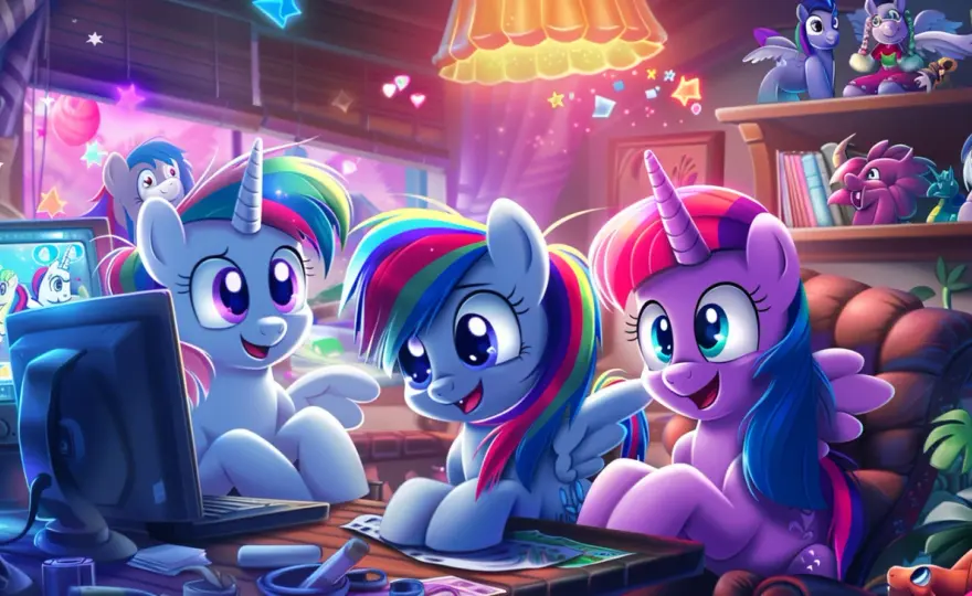 Kucyki Pony Gry - Gry MLP Online, Gry Pony