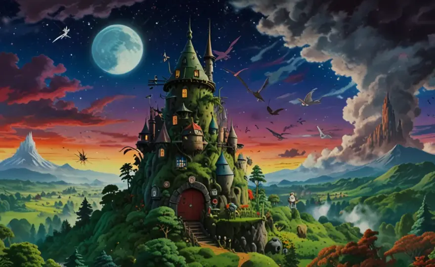 Filmy Studia Ghibli - Najlepsze produkcje animowane