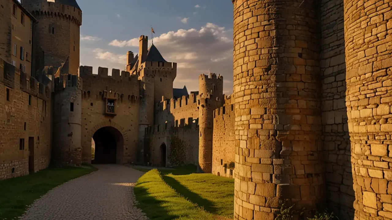  Zamek Carcassonne - Historia i ciekawostki o średniowiecznej twierdzy w Francji