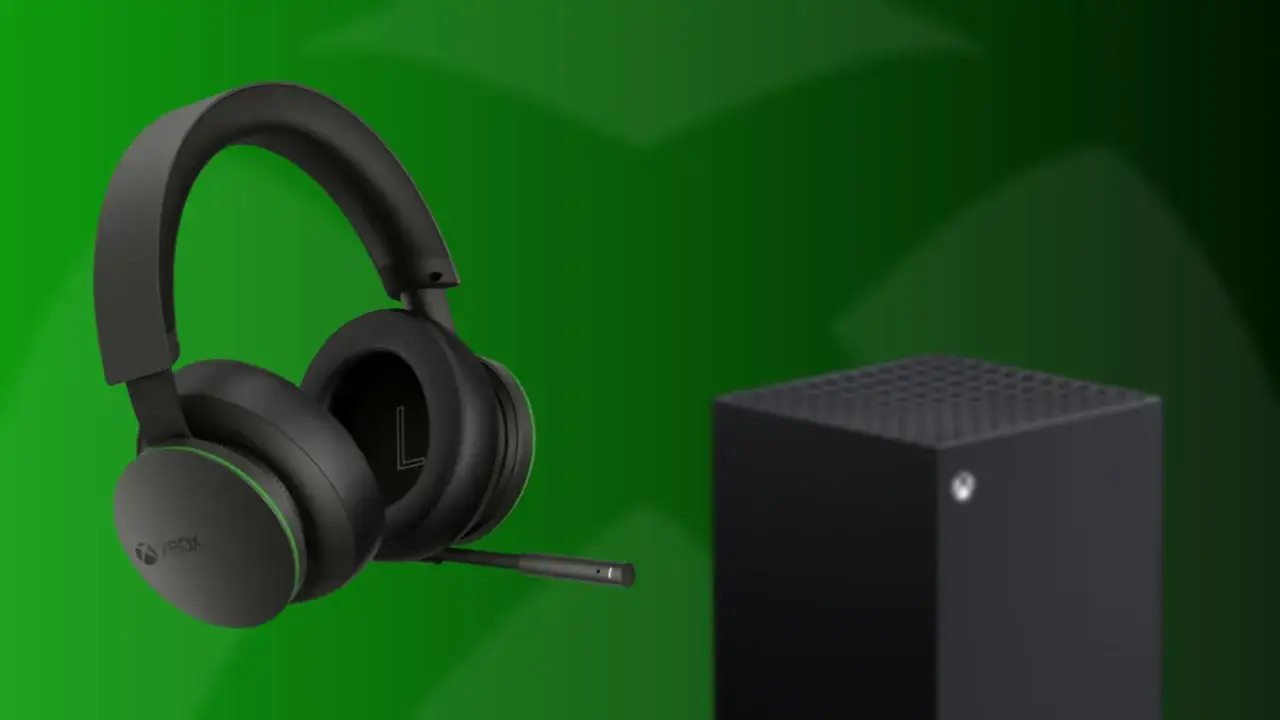Smartfon z aplikacją Xbox i słuchawki Bluetooth