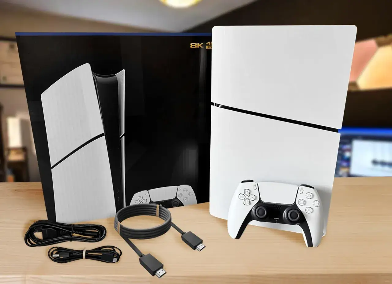 Telewizor z HDMI 2.1 i konsola PS5