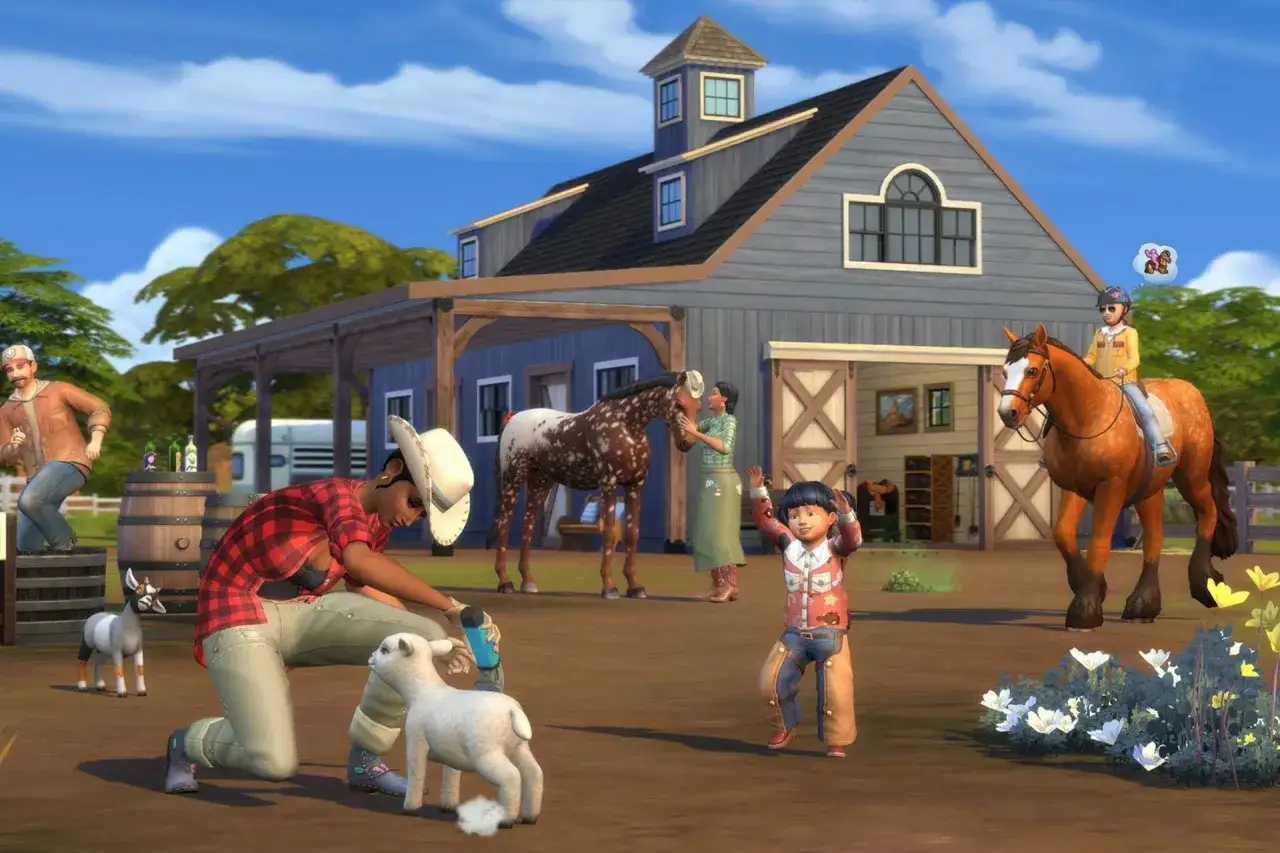 The Sims 4 konsola kodów otwarta