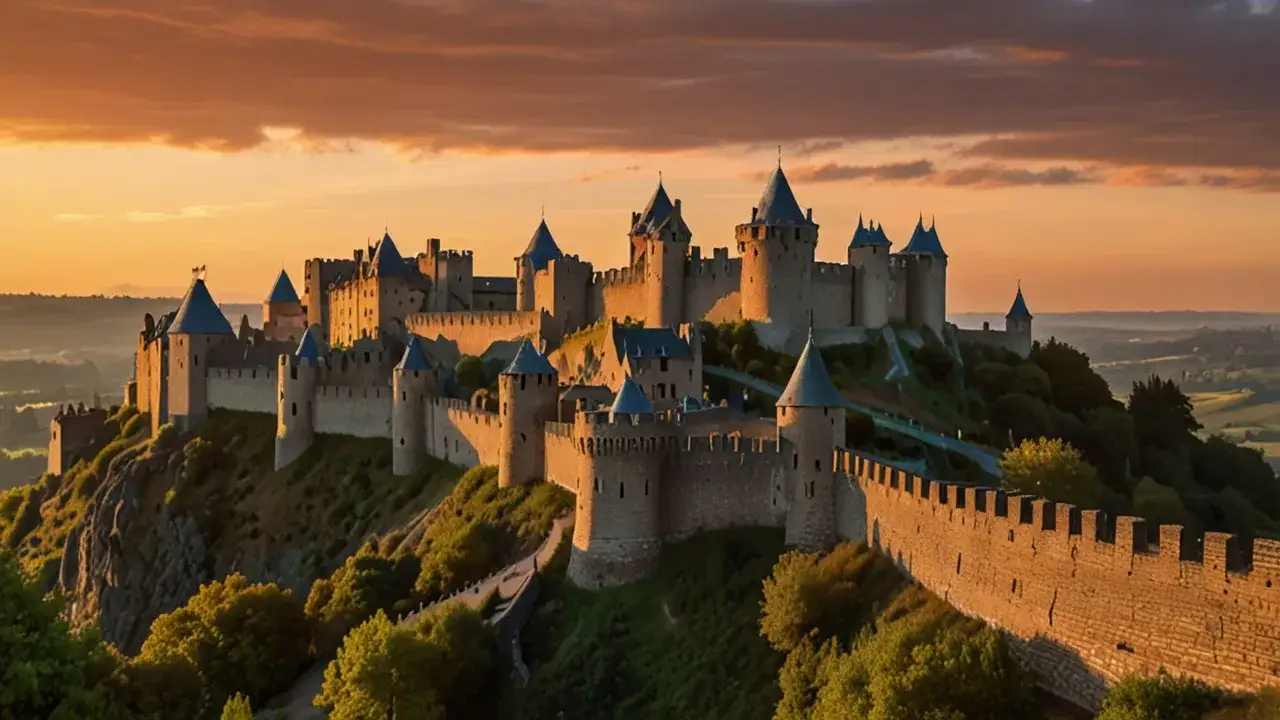 Zdjęcie  Zamek Carcassonne - Historia i ciekawostki o średniowiecznej twierdzy w Francji